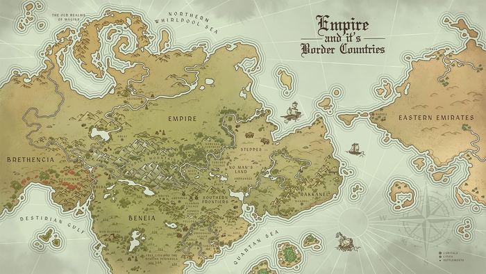 Standalone World Map - 2D art by TUUDEE