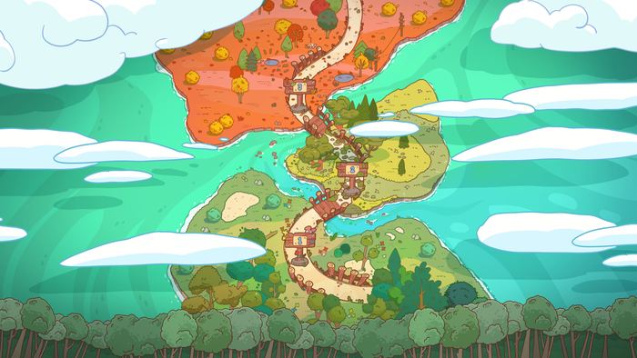 Mapa 9 Shroomoria - 2D art by TUUDEE