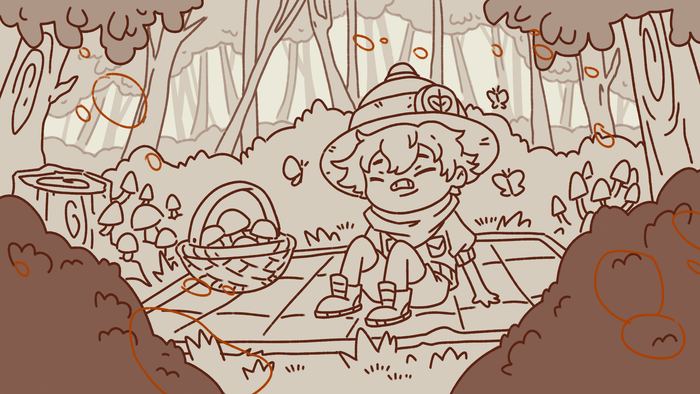 Relaxation And Escape 2 - 2D art by TUUDEE