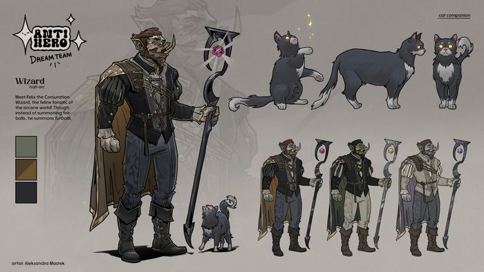 Anti Hero Wizard - 2D art by TUUDEE