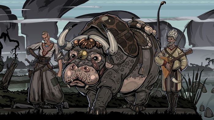 Marches Cossacks - 2D art by TUUDEE